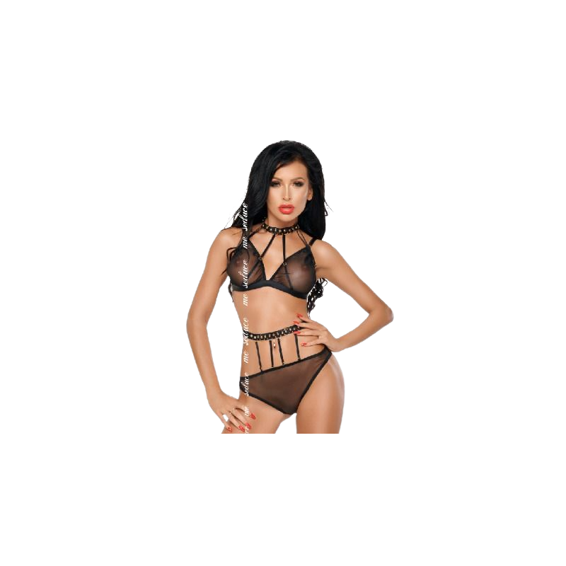 ME-SEDUCE - DOTTY SET DUE PEZZI NERO XXL/XXXL - riferimento D-218859