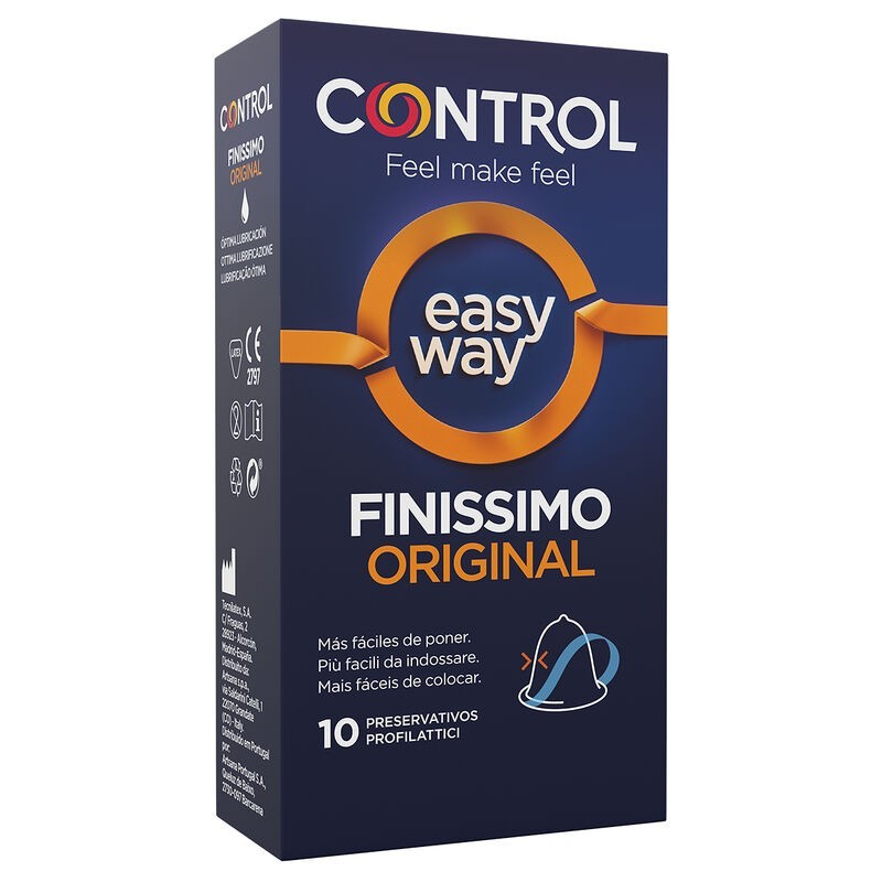 PRESERVATIVI ADAPTA EASY WAY STIMOLANTI 10 PZ - CONTROL CONDOMS - Preservativi Stimolanti | erosidea.com