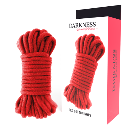 DARKNESS - CORDA GIAPPONESE 10 M ROSSO - DARKNESS BONDAGE - Corde e Nastri | erosidea.com