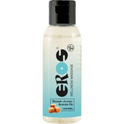 WELLNESS OLIO DA MASSAGGIO CARAMELLO 50 ML - EROS CLASSIC LINE - Coadiuvanti Massaggi | erosidea.com