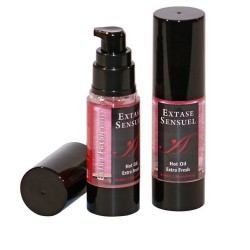 EXTASE SENSUAL - OLIO DA MASSAGGIO CON EFFETTO FRAGOLA EXTRA FRESCO 30 ML - EXTASE SENSUAL - Coadiuvanti Massaggi | erosidea.com