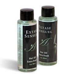 EXTASE SENSUAL - OLIO DA MASSAGGIO CON EFFETTO GHIACCIO EXTRA FRESCO 100 ML - EXTASE SENSUAL - Coadiuvanti Massaggi | erosidea.com