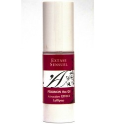 EXTASE SENSUAL - OLIO DA MASSAGGIO EFFETTO RISCALDANTE AI FEROMONI LECCA 30 ML - EXTASE SENSUAL - Coadiuvanti Massaggi | erosidea.com