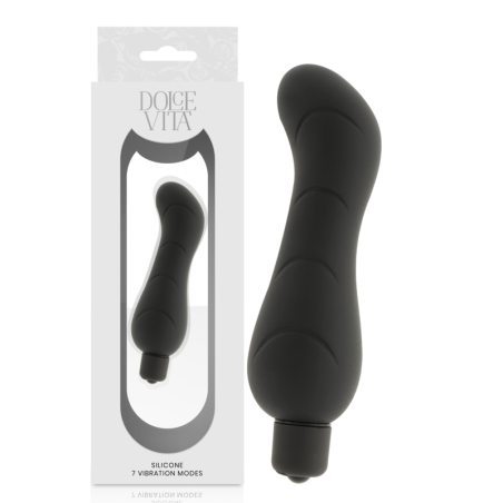 DOLCE VITA - G-SPOT BLACK SILICONE - DOLCE VITA - Vibratori | erosidea.com