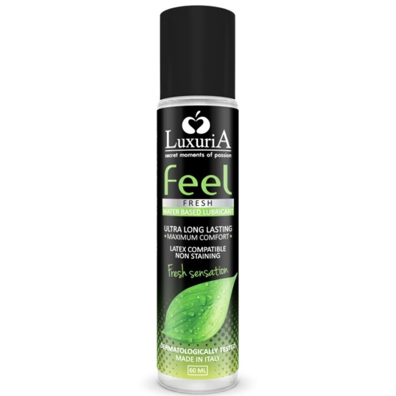 LUXURIA FEEL FRESH SENSATION LUBRIFICANTE A BASE ACQUA 60 ML - INTIMATELINE LUXURIA - Lubrificanti base Acqua | erosidea.com