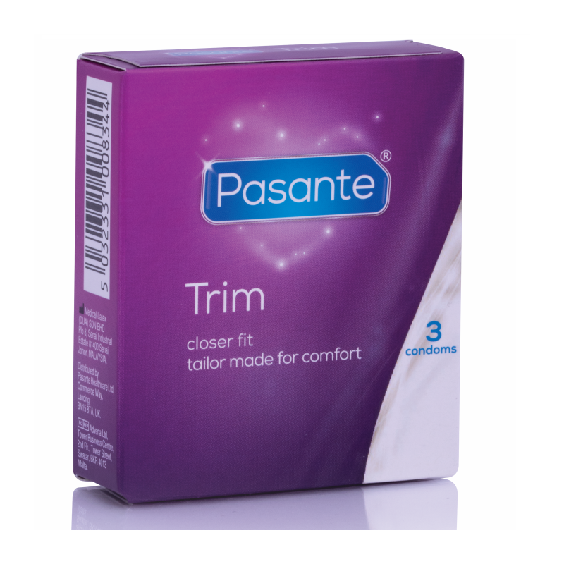 PRESERVATIVI SOTTILE TRIM MS 3 PZ - PASANTE - Preservativi Stimolanti | erosidea.com