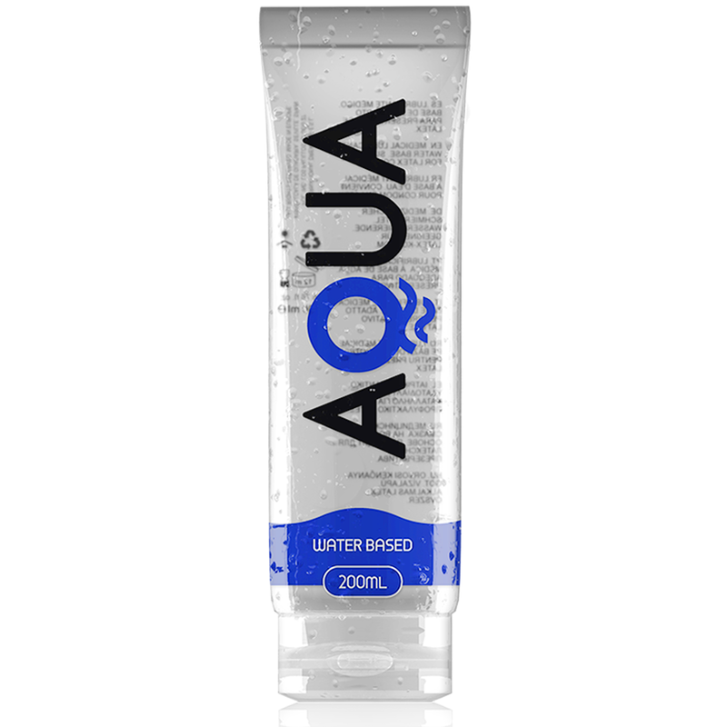 LUBRICANTE BASE DE AGUA 200 ML - AQUA QUALITY - Lubrificanti base Acqua | erosidea.com