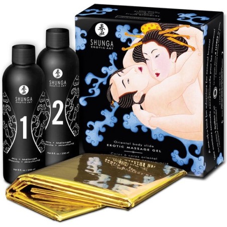 GEL DA MASSAGGIO EROTICO CORPO A CORPO ORIENTALE AI FRUTTA ESOTICI - SHUNGA KITS - Coadiuvanti Massaggi | erosidea.com