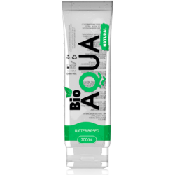 BIOAQUA - LUBRIFICANTE INGREDIENTI NATURALI A BASE ACQUA 200 ML - BIOAQUA - Lubrificanti base Acqua | erosidea.com