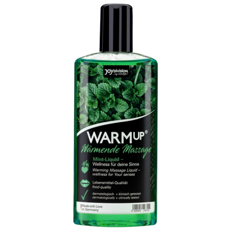 JOYDIVISION - WARMUP GEL DA MASSAGGIO RISCALDANTE MENTA 150 ML - JOYDIVISION - Coadiuvanti Massaggi | erosidea.com