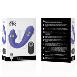 VIBRATORE MR BOSS PER COPPIE JOSEF CON TELECOMANDO - MR. BOSS - Promozioni Erosidea | erosidea.com