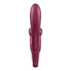 VIBRAZIONE TOUCH ME RABBIT ROSSO - SATISFYER VIBRATOR - Vibratori Rabbit | erosidea.com