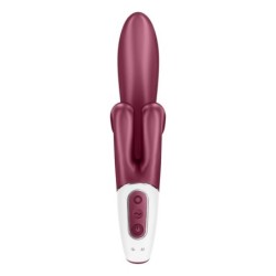 VIBRAZIONE TOUCH ME RABBIT ROSSO - SATISFYER VIBRATOR - Vibratori Rabbit | erosidea.com