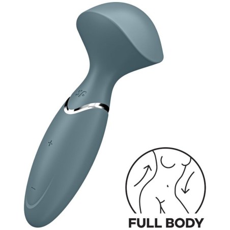 MINI WOND-ER GRIGIO - SATISFYER WAND - Stimolatori | erosidea.com