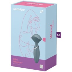 MINI WOND-ER GRIGIO - SATISFYER WAND - Stimolatori | erosidea.com