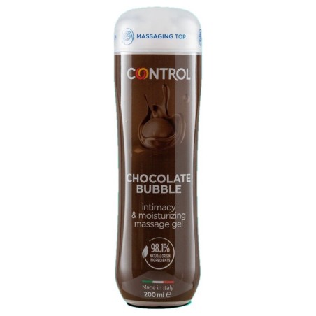 GEL DA MASSAGGIO 3 IN 1 BOLLA DI CIOCCOLATO 200 ML - CONTROL LUBES - Coadiuvanti Massaggi | erosidea.com