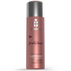 SWEDE - FRUITY LOVE LUBRIFICANTE FRAGOLA FRAGOLA VINO 50 ML - SWEDE - Lubrificanti Aromatizzati | erosidea.com