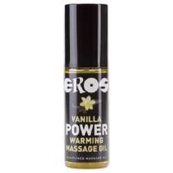 EROS POWER LINE - POWER OLIO DA MASSAGGIO RISCALDANTE 100 ML - EROS POWER LINE - Coadiuvanti Massaggi | erosidea.com