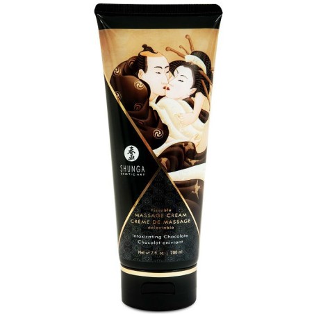 CREMA DA MASSAGGIO AL CIOCCOLATO 200 ML - SHUNGA MASSAGE CREAM - Coadiuvanti Massaggi | erosidea.com