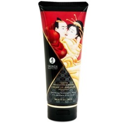 CREMA DA MASSAGGIO FRAGOLA E CAVA 200 ML - SHUNGA MASSAGE CREAM - Coadiuvanti Massaggi | erosidea.com