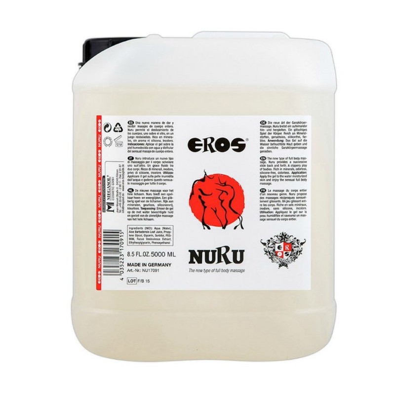 OLIO DA MASSAGGIO NURU RICCO DI MINERALI 5000 ML - EROS CLASSIC LINE - Coadiuvanti Massaggi | erosidea.com