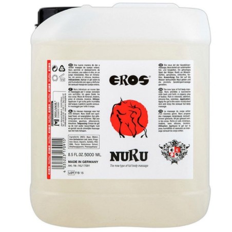 OLIO DA MASSAGGIO NURU RICCO DI MINERALI 5000 ML - EROS CLASSIC LINE - Coadiuvanti Massaggi | erosidea.com