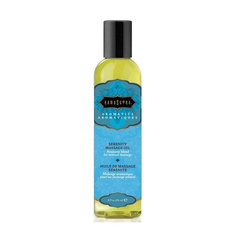 KAMASUTRA - OLIO DA MASSAGGIO SERENIT 236ML - KAMASUTRA COSMETICS - Coadiuvanti Massaggi | erosidea.com