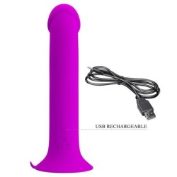 VIBRATORE MURRAY E STIMOLATORE DEL PUNTO G VIOLA - PRETTY LOVE FLIRTATION - Vibratori G-Spot | erosidea.com