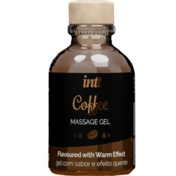 INTT MASSAGE & ORAL SEX - GEL DA MASSAGGIO AL GUSTO DI CAFFÈ EFFETTO CALDO - INTT MASSAGE & ORAL SEX - Coadiuvanti Massaggi | erosidea.com