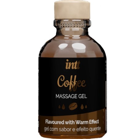 INTT MASSAGE & ORAL SEX - GEL DA MASSAGGIO AL GUSTO DI CAFFÈ EFFETTO CALDO - INTT MASSAGE & ORAL SEX - Coadiuvanti Massaggi | erosidea.com