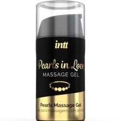 INTT MASSAGE & ORAL SEX - PERLE INNAMORATE CON COLLANA DI PERLE E GEL DI SILICONE - INTT MASSAGE & ORAL SEX - Lubrificanti Classici | erosidea.com