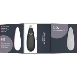 WOMANIZER - PREMIUM 2 STIMOLATORE CLITORIDE NERO - WOMANIZER - Vibratori Clitoride | erosidea.com