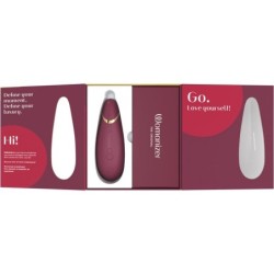 WOMANIZER - PREMIUM 2 STIMOLATORE CLITORIDE BORDEAUX - WOMANIZER - Vibratori Clitoride | erosidea.com