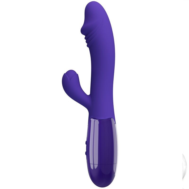 VIBRATORE SNAPPY YOUTH E STIMOLATORE DEL PUNTO G VIOLETTO - PRETTY LOVE LED - Vibratori G-Spot | erosidea.com