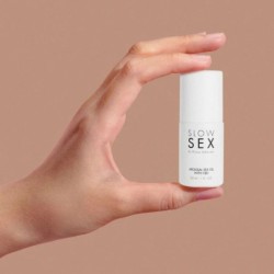 BIJOUX - SLOW SEX OLIO DA MASSAGGIO SESSUALE CON CBD 30 ML - BIJOUX SLOW SEX - Coadiuvanti Massaggi | erosidea.com