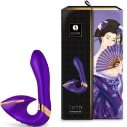 MASSAGGIATORE INTIMO SOYO VIOLA - SHUNGA TOYS - Vibratori | erosidea.com