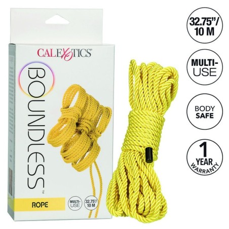 CALEXOTICS - BOUNDLESS CORDA 10M GIALLA - CALEXOTICS - Corde e Nastri | erosidea.com