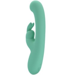 VIBRATORE LAMAR RABBIT E PUNTO G VERDE - PRETTY LOVE LED - Vibratori Rabbit | erosidea.com