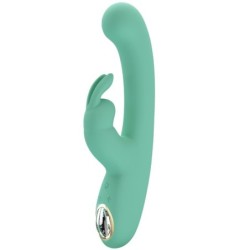 VIBRATORE LAMAR RABBIT E PUNTO G VERDE - PRETTY LOVE LED - Vibratori Rabbit | erosidea.com