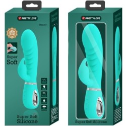 VIBRATORE MULTIFUNZIONE G-SPOT PRESCOTT VERDE ACQUA - PRETTY LOVE FLIRTATION - Vibratori G-Spot | erosidea.com