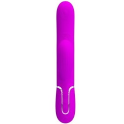 VIBRATORE MULTIFUNZIONE PERLITA 3 IN 1 G-SPOT VIOLA - PRETTY LOVE FLIRTATION - Vibratori G-Spot | erosidea.com