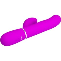 VIBRATORE MULTIFUNZIONE PERLITA 3 IN 1 G-SPOT VIOLA - PRETTY LOVE FLIRTATION - Vibratori G-Spot | erosidea.com