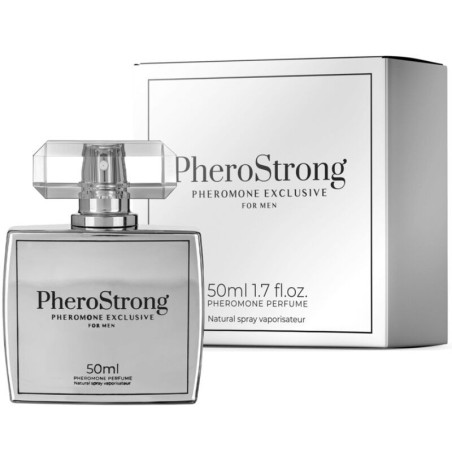 INEBRIANTE PROFUMO AI FEROMONI ESCLUSIVO PER UOMO 50 ML - PHEROSTRONG - Afrodisiaci | erosidea.com