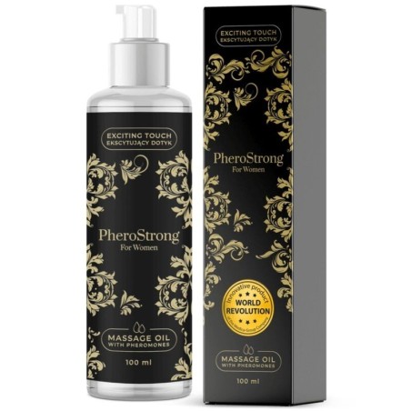 INEBRIANTE OLIO DA MASSAGGIO PER DONNA 100 ML - PHEROSTRONG - Coadiuvanti Massaggi | erosidea.com