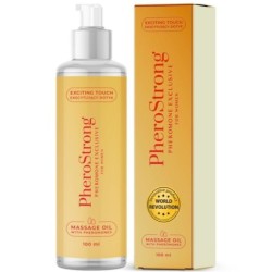 INEBRIANTE OLIO DA MASSAGGIO ESCLUSIVO PER DONNE 100 ML - PHEROSTRONG - Coadiuvanti Massaggi | erosidea.com