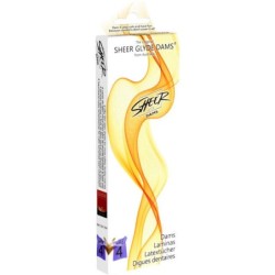 SHEER GLYDE - DAMS LAMINAS LATTICE SESSO ORALE MORE SELVATICHE - riferimento D-205249