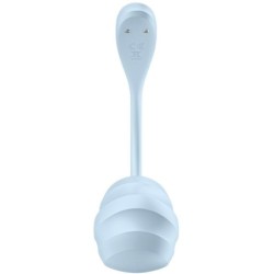 STIMOLATORE PUNTO G PETALE LISCIO SKY BLUE APP GRATUITA - SATISFYER PARTNER - Vibratori G-Spot | erosidea.com