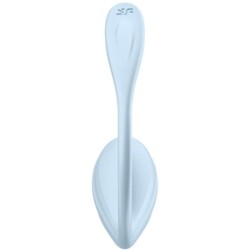 STIMOLATORE PUNTO G PETALE LISCIO SKY BLUE APP GRATUITA - SATISFYER PARTNER - Vibratori G-Spot | erosidea.com