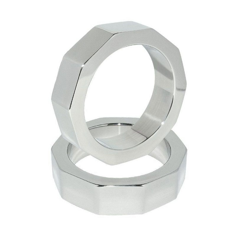 METAL HARD - ANELLO DADO PER PENE E TESTICOLI 50 MM - METAL HARD - Costrittivi | erosidea.com