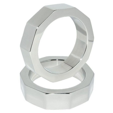 METAL HARD - ANELLO DADO PER PENE E TESTICOLI 50 MM - METAL HARD - Costrittivi | erosidea.com